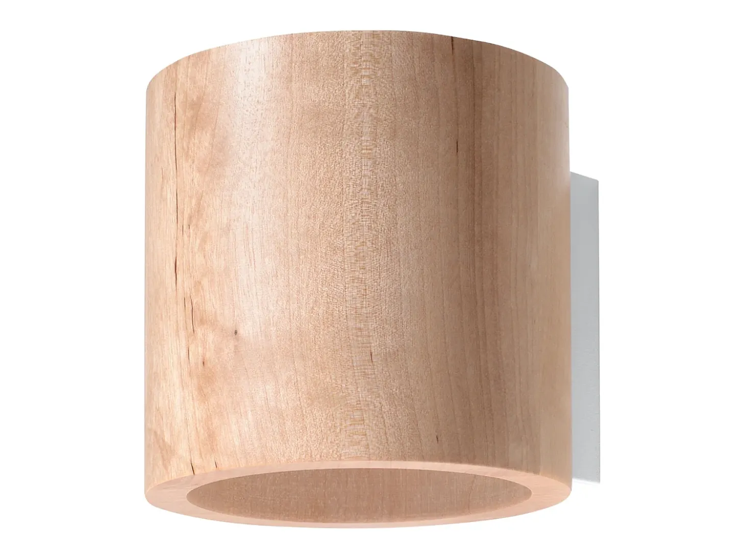 Lámparas de pared Celeris escandinavo de madera - 1 fuentes luminosas 4000K - L.10 x A.10 cm - madera natural