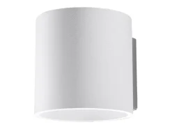 Lámparas de pared Celeris moderno de aluminio - 1 fuentes luminosas 4000K - L.10 x A.10 cm - blanco