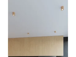 Lámparas de pared Celeris escandinavo de madera - 1 fuentes luminosas 3000K - L.10 x A.10 cm - madera natural