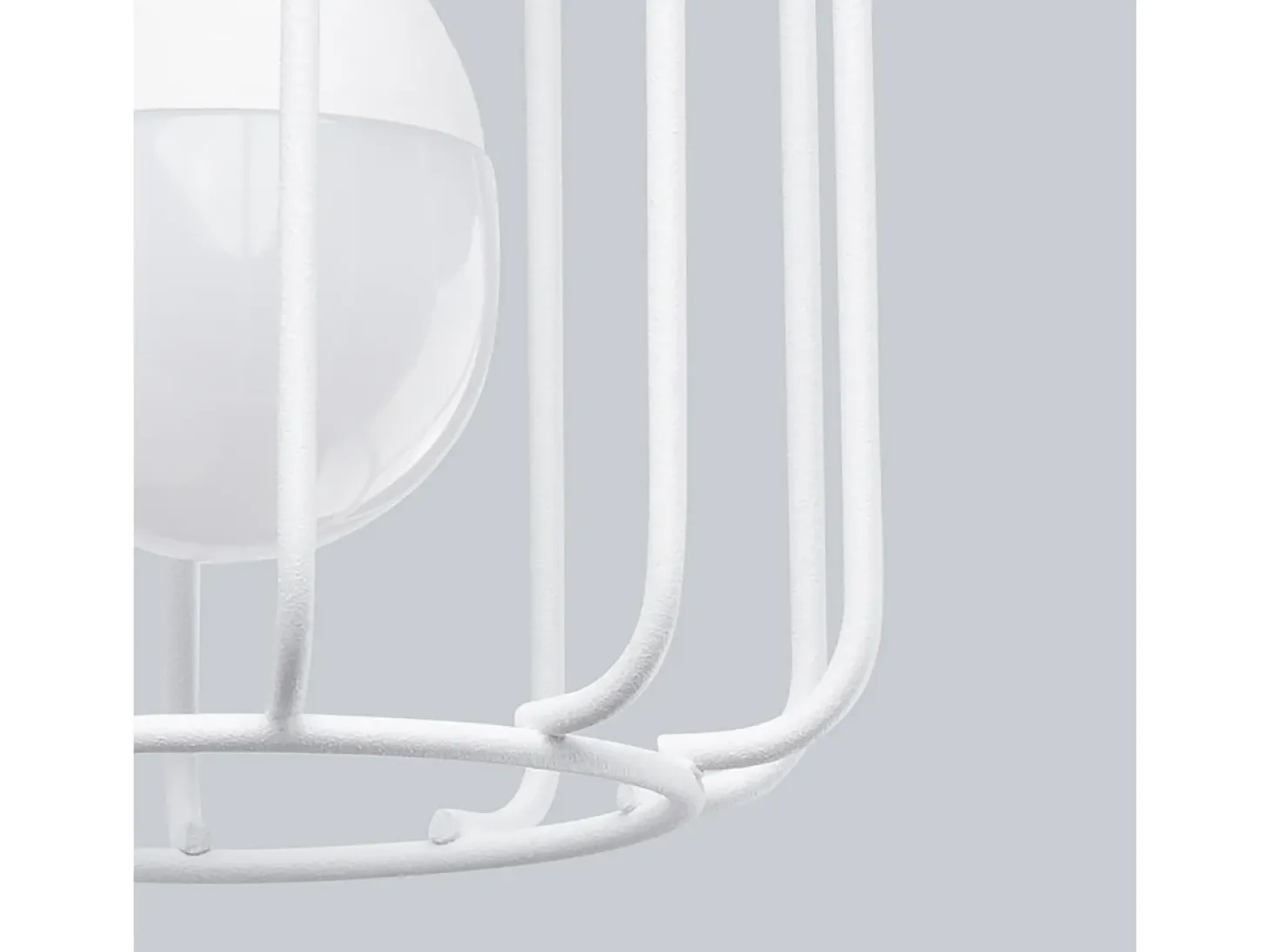 Lámparas de pared Celubi moderno de acero - 1 fuentes luminosas 4000K - L.14 x A.18 cm - blanco