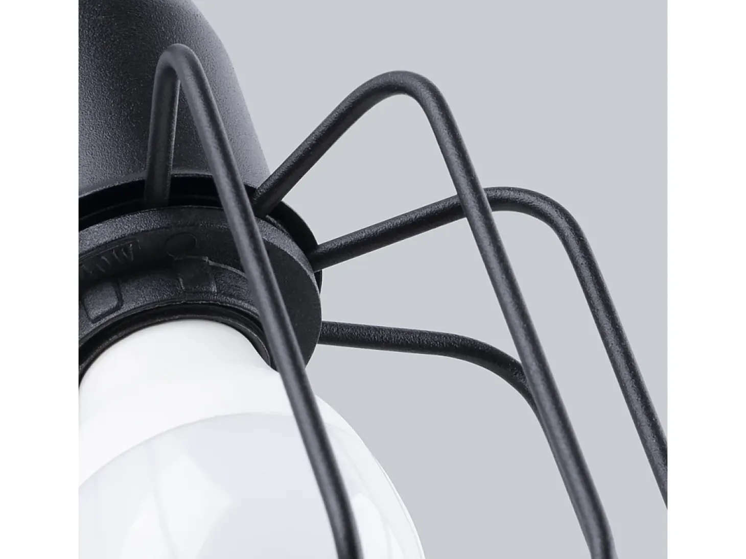 Lámparas de pared Celubi moderno de acero - 1 fuentes luminosas 4000K - L.15 x A.30 cm - negro