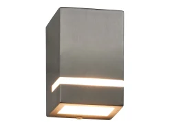 Lámparas de pared de exterior 2 uds 35 W plateado semicircular ES832240