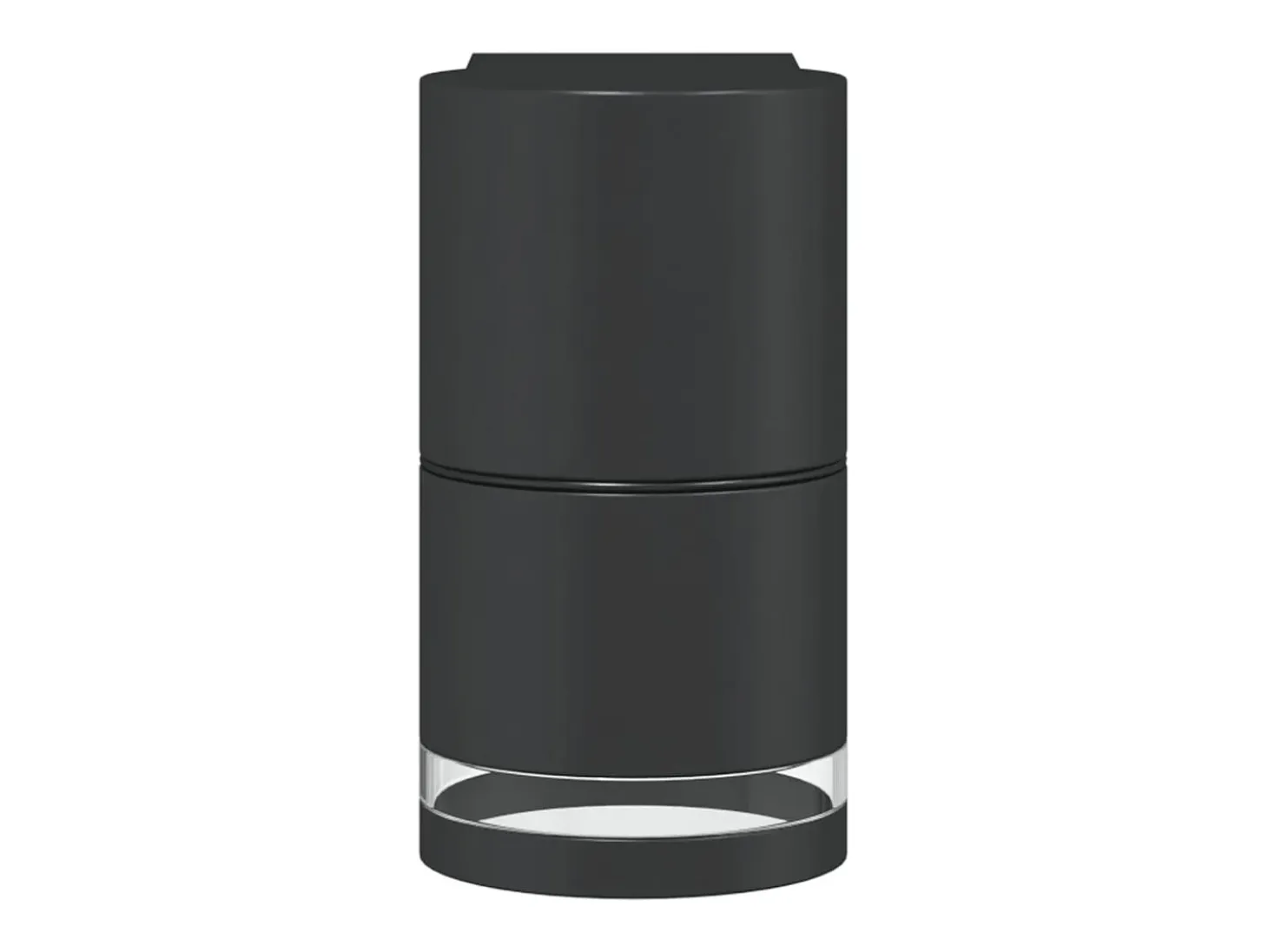 Lámparas de pared de exterior 2 uds aluminio fundido negro ES600351