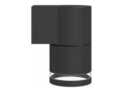 Lámparas de pared de exterior 2 uds aluminio fundido negro ES600351