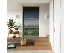 Lámparas de pared Flaam moderno de cerámica/vidrio - 1 fuentes luminosas 3000K - L.10,5 x A.26 cm - blanco