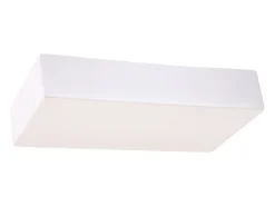 Lámparas de pared Flain moderno de cerámica - 2 fuentes luminosas 4000K - L.31 x A.6,5 cm - blanco