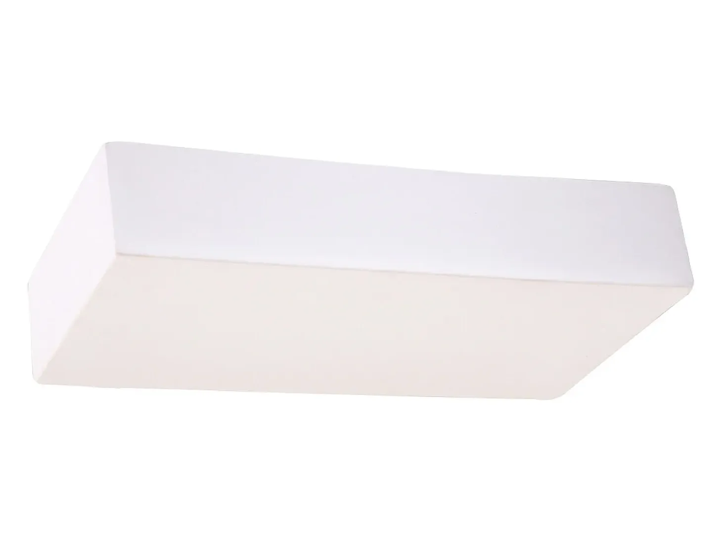 Lámparas de pared Flain moderno de cerámica - 2 fuentes luminosas 3000K - L.31 x A.6,5 cm - blanco