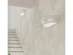 Lámparas de pared Gloch moderno de cerámica/vidrio - 1 fuentes luminosas 3000K - L.40 x A.10 cm - blanco