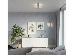 Lámparas de pared Ignis escandinavo de madera/vidrio - 1 fuentes luminosas 4000K - L.43 x A.30 cm - madera natural