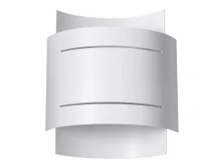 Lámparas de pared Ignisra moderno de acero - 1 fuentes luminosas 3000K - L.21 x A.23 cm - blanco