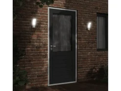 Lámparas de pared LED de exterior 2 uds aluminio fundido blanco ES509074