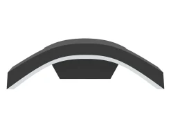 Lámparas de pared LED de exterior 2 uds aluminio fundido negro ES192247
