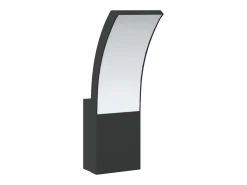 Lámparas de pared LED de exterior 2 uds aluminio fundido negro ES334109