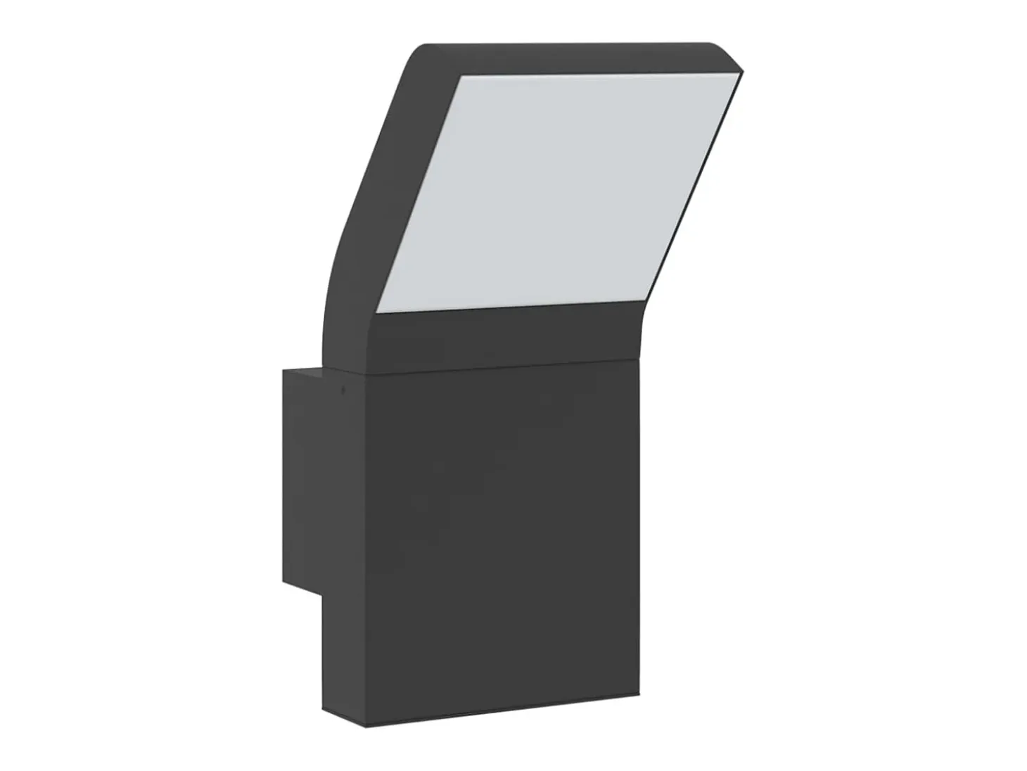 Lámparas de pared LED de exterior 2 uds aluminio fundido negro ES878716