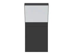 Lámparas de pared LED de exterior 2 uds aluminio fundido negro ES878716