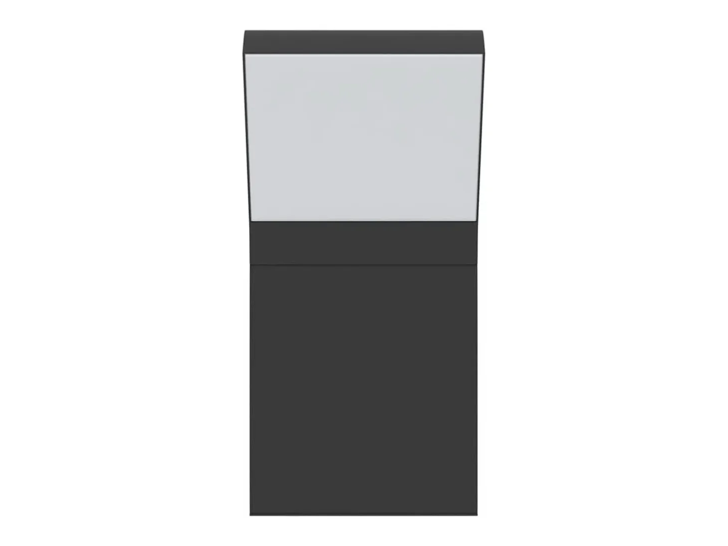 Lámparas de pared LED de exterior 2 uds aluminio fundido negro ES878716
