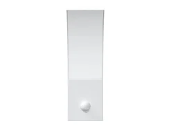 Lámparas de pared LED exterior con sensor 2 uds aluminio blanco ES765149