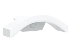 Lámparas de pared LED exterior con sensor 2 uds aluminio blanco ES415522