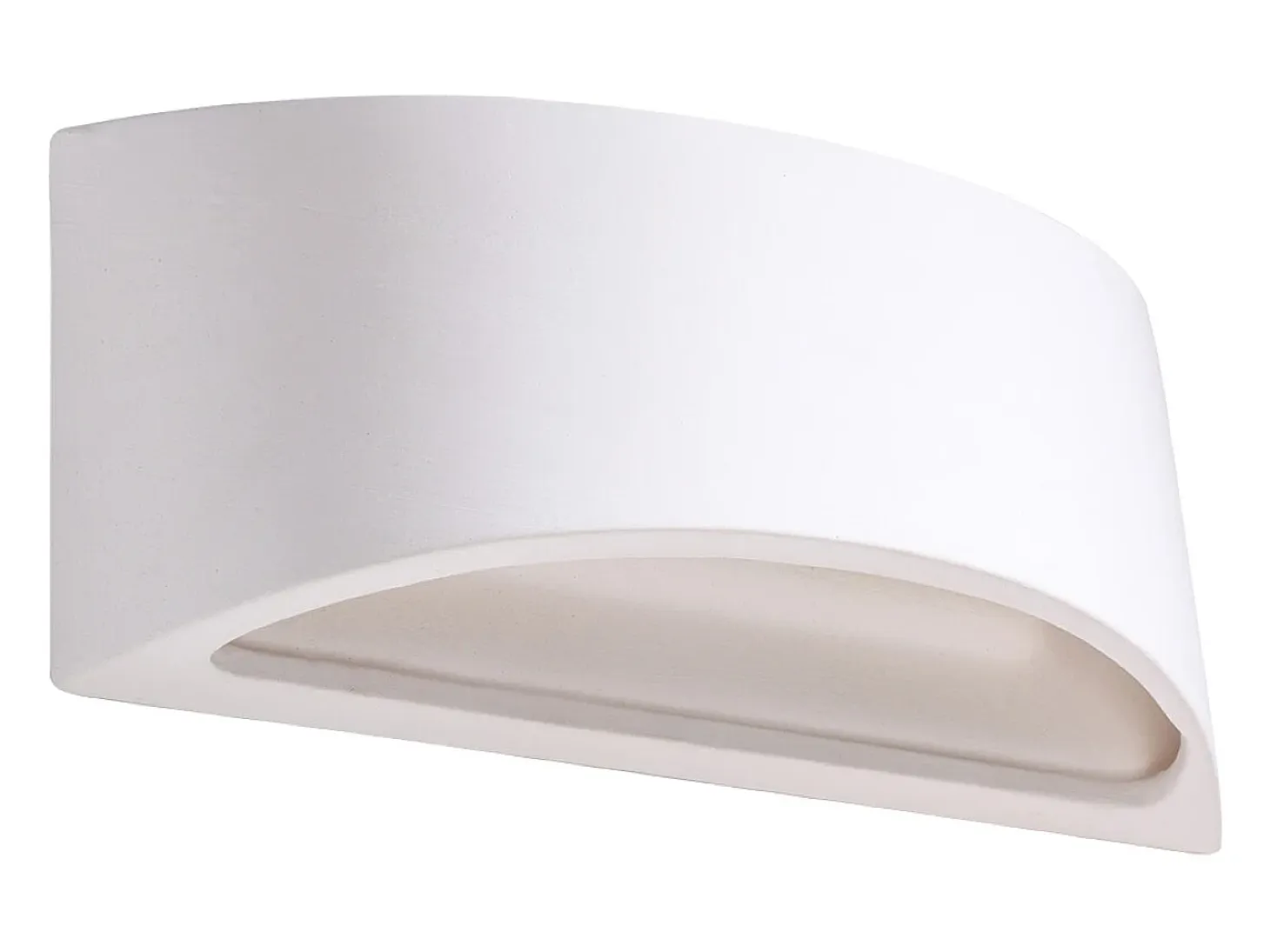 Lámparas de pared Litte moderno de cerámica - 1 fuentes luminosas 4000K - L.31,5 x A.14 cm - blanco