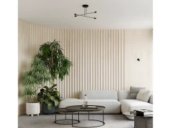 Lámparas De Pared Norah Moderno De Acero - 1 Fuentes Luminosas - L.19 X A.14,5 Cm - Negro