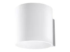 Lámparas de pared Novici moderno de vaso - 1 fuentes luminosas 4000K - L.10 x A.10 cm - blanco