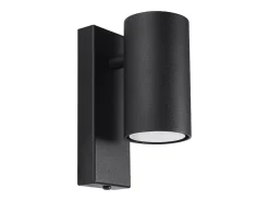 Lámparas de pared Nutiq moderno de acero - 1 fuentes luminosas 4000K - L.6 x A.15 cm - negro