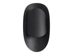 Lámparas de pared Revon moderno de acero - 1 fuentes luminosas 3000K - L.13 x A.30 cm - negro