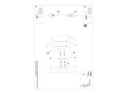 Lámparas de pared Revon moderno de acero - 1 fuentes luminosas 4000K - L.13 x A.30 cm - blanco
