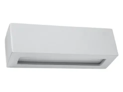 Lámparas de pared Solara moderno de cerámica/vidrio - 1 fuentes luminosas 3000K - L.32,5 x A.9,5 cm - gris