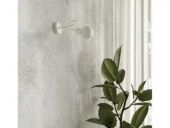 Lámparas De Pared Supeł Industrial De Acero - 1 Fuentes Luminosas - L.25 X A.20 Cm - Blanco