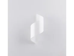 Lámparas De Pared Talassa Moderno De Acero - 1 Fuentes Luminosas - L.15 X A.31 Cm - Blanco