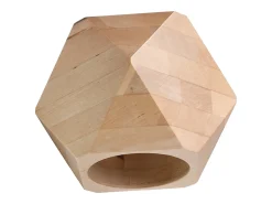 Lámparas de pared Timberix escandinavo de madera - 1 fuentes luminosas 3000K - L.12 x A.12 cm - madera natural