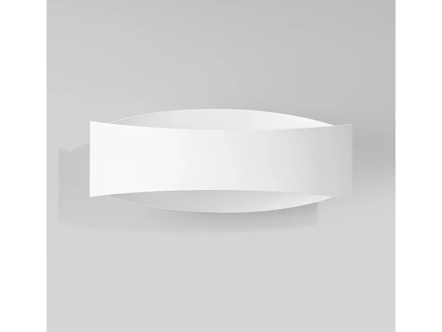 Lámparas De Pared Toni Moderno De Acero - 1 Fuentes Luminosas - L.12 X A.12 Cm - Blanco