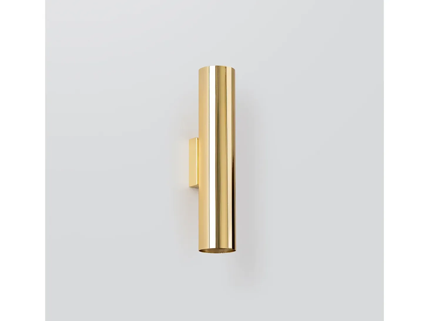 Lámparas de pared Toris moderno de acero - 2 fuentes luminosas 3000K - L.6 x A.30 cm - brillo dorado
