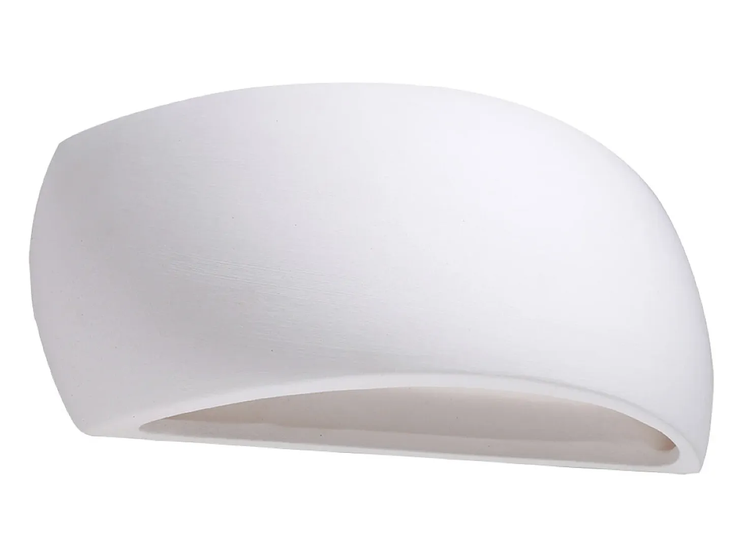 Lámparas de pared Torow moderno de cerámica - 1 fuentes luminosas 3000K - L.32 x A.14 cm - blanco