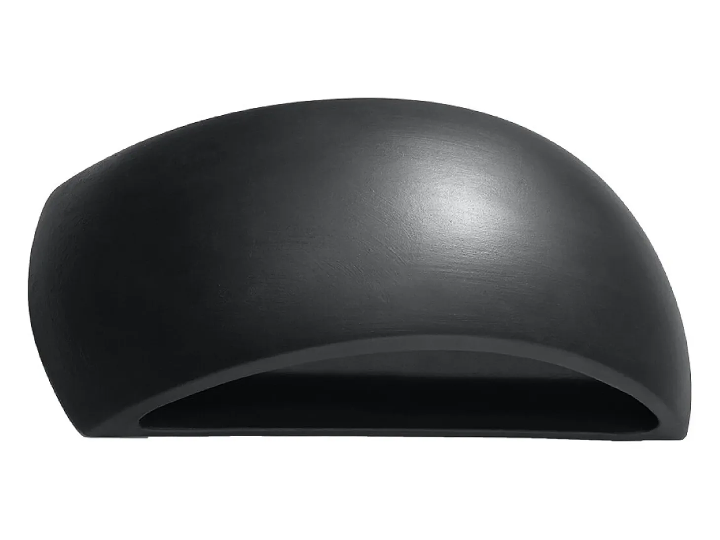 Lámparas de pared Torow moderno de cerámica - 1 fuentes luminosas 3000K - L.32 x A.14 cm - negro