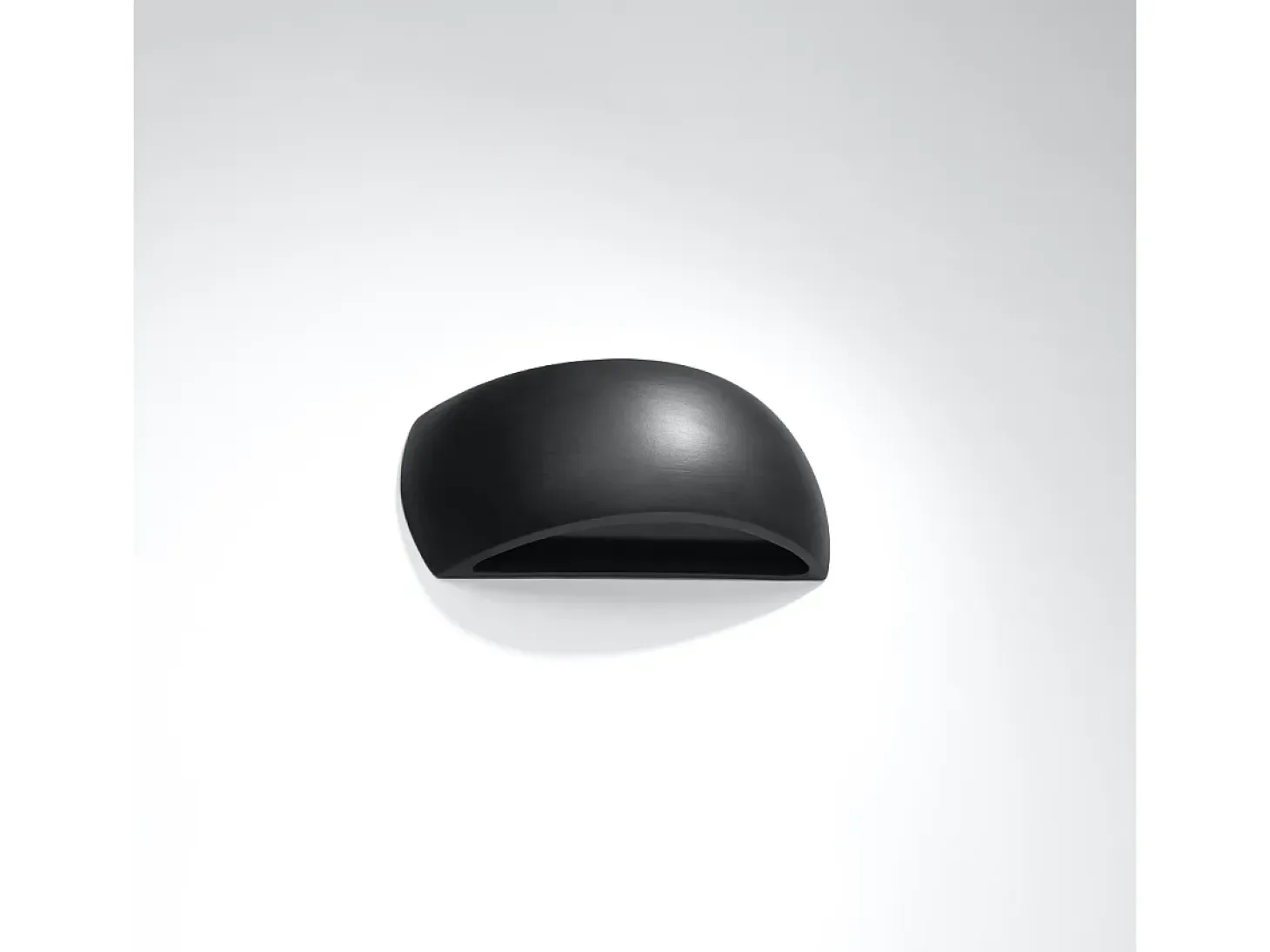 Lámparas de pared Torow moderno de cerámica - 1 fuentes luminosas 3000K - L.32 x A.14 cm - negro