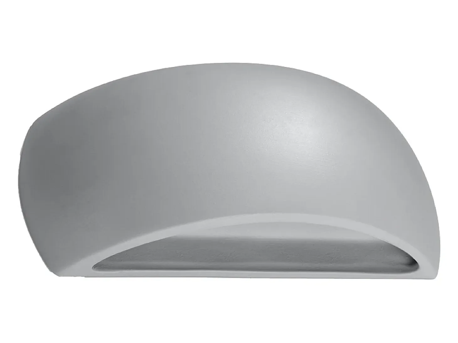 Lámparas de pared Torow moderno de cerámica - 1 fuentes luminosas 4000K - L.32 x A.14 cm - gris