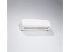 Lámparas de pared Vivin moderno de cerámica - 1 fuentes luminosas 3000K - L.33 x A.10 cm - blanco