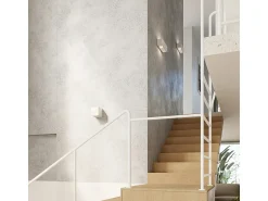 Lámparas de pared Vivin moderno de cerámica - 1 fuentes luminosas 4000K - L.33 x A.10 cm - blanco