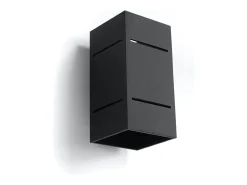 Lámparas de pared Vivus desván de aluminio - 1 fuentes luminosas 3000K - L.10 x A.20 cm - negro