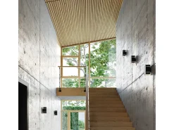Lámparas de pared Vivus desván de aluminio - 1 fuentes luminosas 4000K - L.10 x A.20 cm - negro