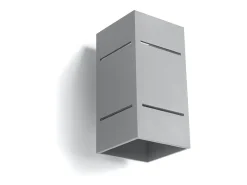 Lámparas de pared Vivus desván de aluminio - 1 fuentes luminosas 3000K - L.10 x A.20 cm - gris