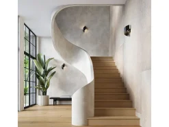 Lámparas de pared Zaltonia moderno de acero - 1 fuentes luminosas 3000K - L.15 x A.31 cm - negro