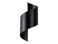 Lámparas de pared Zaltonia moderno de acero - 1 fuentes luminosas 3000K - L.15 x A.31 cm - negro