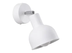 Lámparas de pared Zenda desván de acero - 1 fuentes luminosas 4000K - L.19 x A.17 cm - blanco