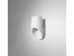 Lámparas de pared Zitiex moderno de aluminio - 1 fuentes luminosas 3000K - L.10 x A.20 cm - blanco