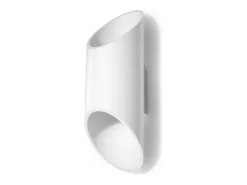 Lámparas de pared Zitiex moderno de aluminio - 1 fuentes luminosas 4000K - L.10 x A.30 cm - blanco