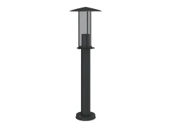 Lámparas de pie para exterior 3 piezas 60 cm acero inoxidable negro 02_0042551