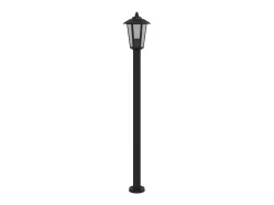 Lámparas de pie para exterior 3 piezas 120 cm acero inoxidable negro 02_0042548